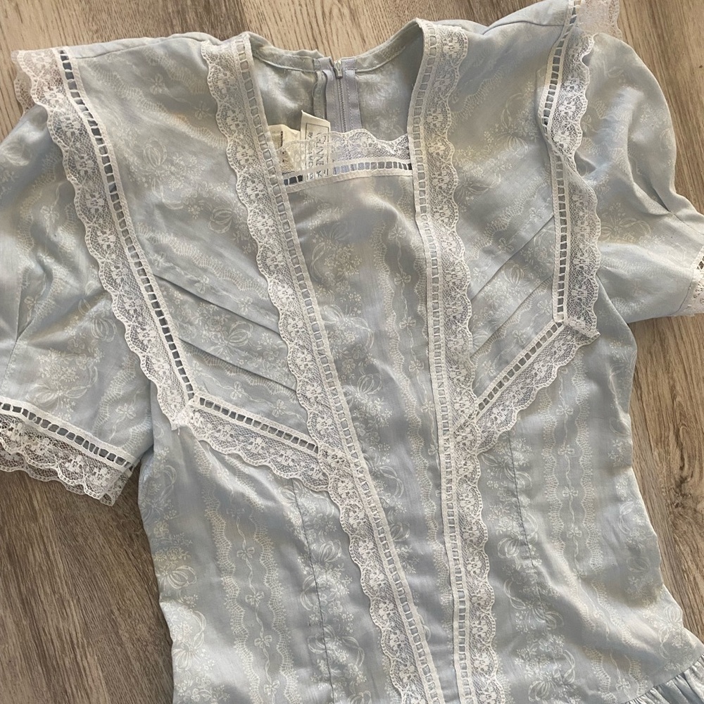 Ditsy print prairie dress